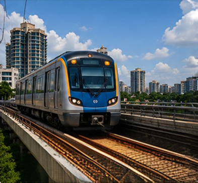 Thane Metro Train